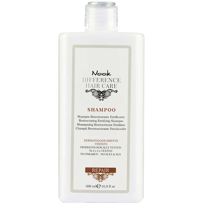 Dầu gội Nook repair nuôi dưỡng tái tạo cho tóc hư tổn và da đầu yếu 500ml