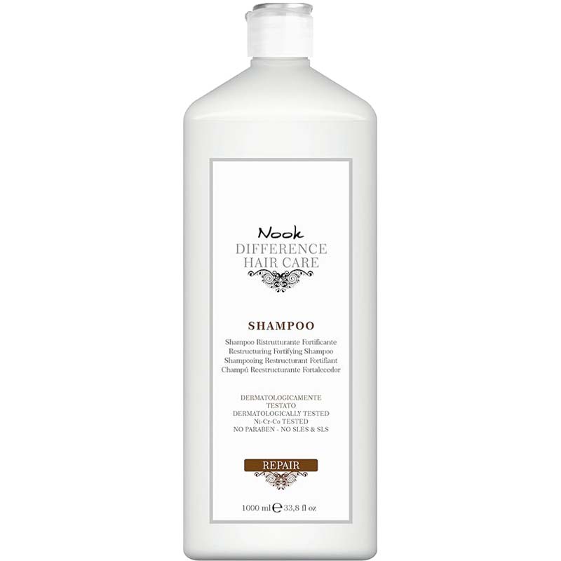 Dầu gội Nook repair nuôi dưỡng tái tạo cho tóc hư tổn và da đầu yếu 1000ml