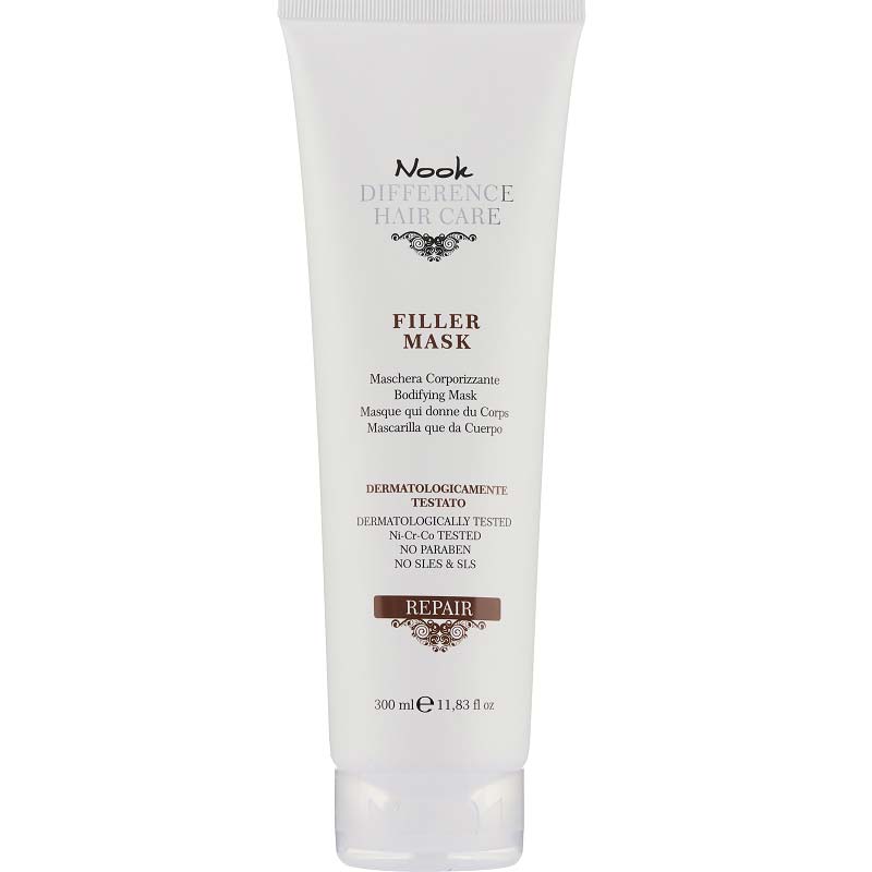 Mặt nạ Nook nuôi dưỡng tại tạo cho tóc thường và da đầu yếu, hư tổn repair filler mask 300ml