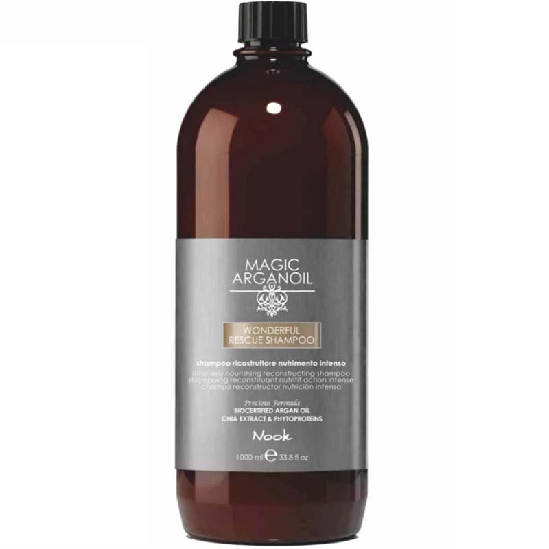 Dầu gội Nook tái tạo và phục hồi dành cho tóc hư tổn wonderful resue 1000ml