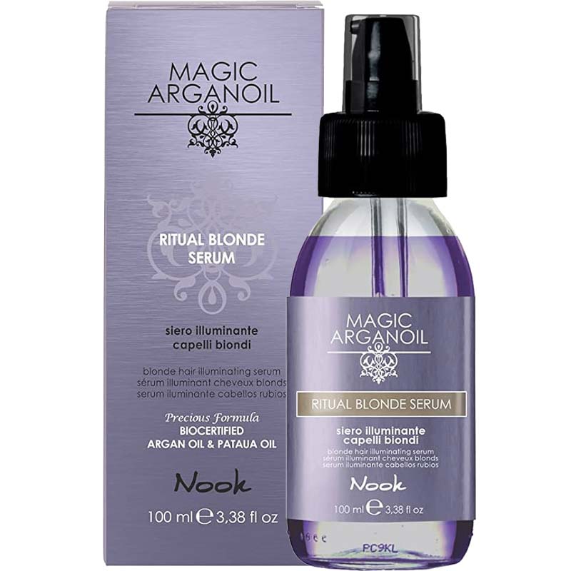 Serum Nook chống rối làm mềm tóc và giúp tóc sáng bóng ritual blonde 100ml Serum Nook chống rối làm mềm tóc và giúp tóc sáng bóng ritual blonde 100ml