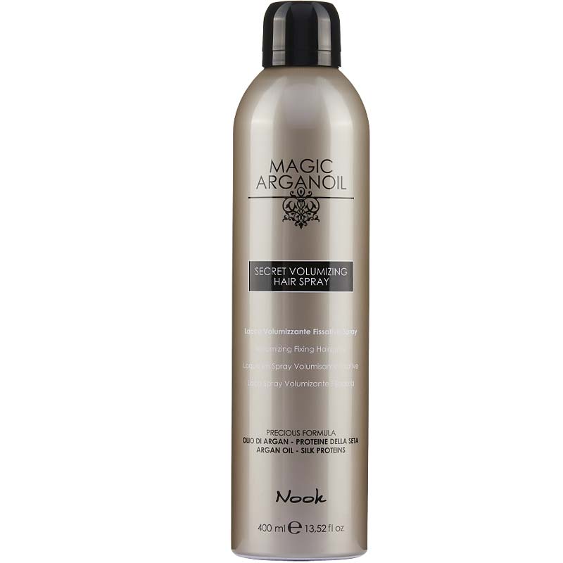 Gôm cứng Nook tạo kiểu tóc bền lâu secret volumizing hair spray 400ml