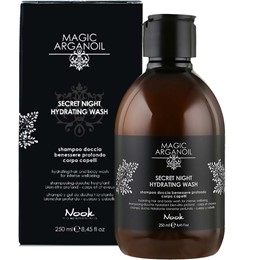 Dầu gội và sữa tắm Nook thuần chay dưỡng ẩm cho da secret night hydrating wash 250ml