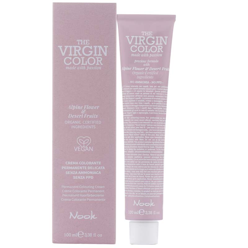 Màu nhuộm NOOK thuần chay không Amoniac The Virgin Color 100ml
