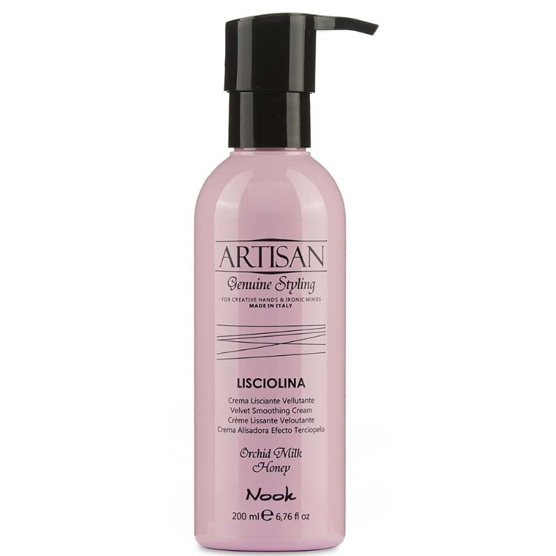 Kem dưỡng làm thẳng tóc NOOK Lisciolina Velve Smoothing Cream 200ml