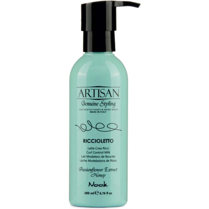 Sữa dưỡng NOOK tạo kiểu cho tóc uốn Riccioletto Curl Control Milk 200ml