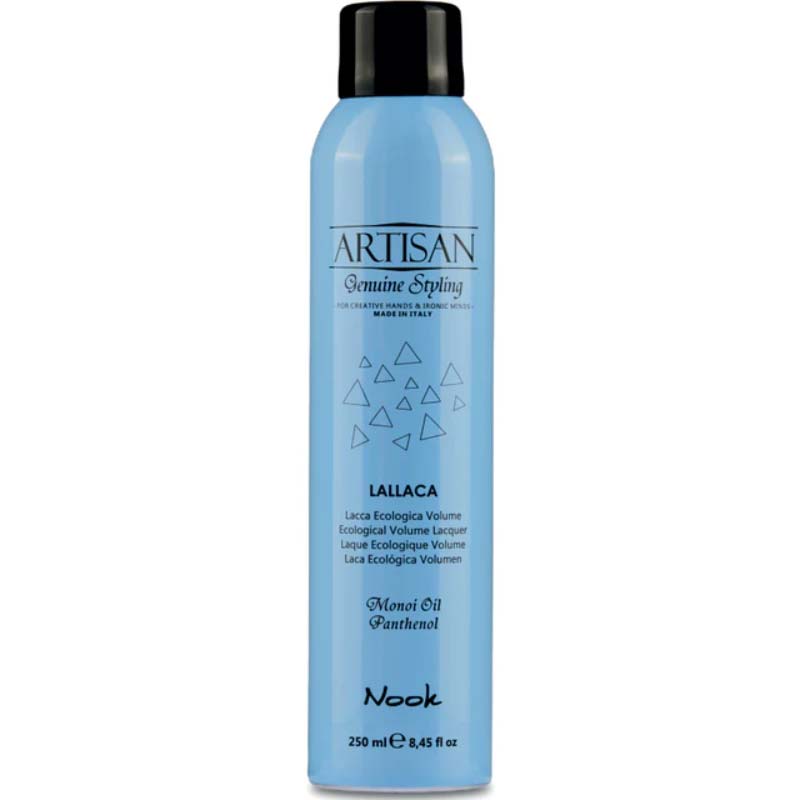 Gôm tạo kiểu NOOK giữ nếp tóc vừa không gas Lallaca Hairspray Medium 250ml