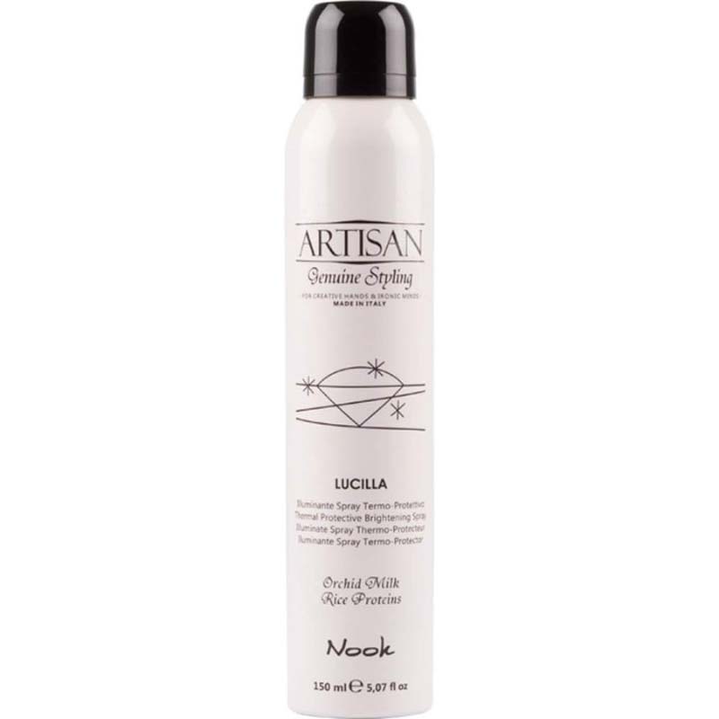 Xịt dưỡng NOOK bảo vệ nhiệt và làm bóng tóc Lucilla Thermal Protective Brightening 150ml