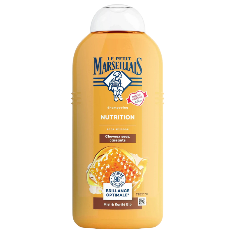 Dầu gội Le Petit Marseillais 96% hữu cơ chiết xuất mật ong và hạt mỡ 300ml