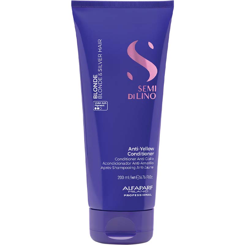 DẦU XẢ ALFAPARF KHỬ VÀNG BLONDE ANTI YELLOW 200ML DẦU XẢ ALFAPARF KHỬ VÀNG BLONDE ANTI YELLOW 200ML