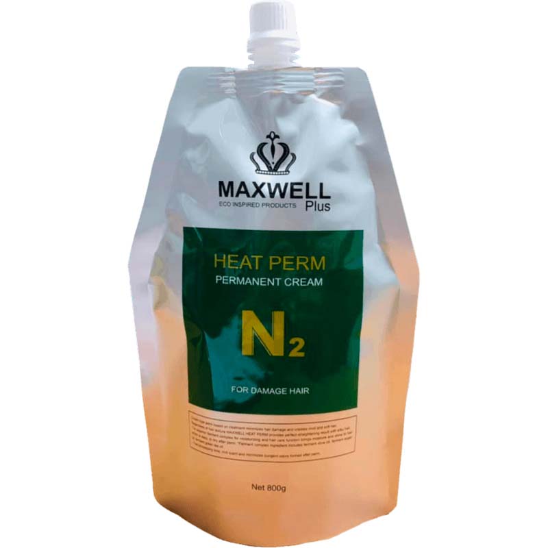THUỐC UỐN TÓC MAXWELL N2 DÀNH CHO TÓC YẾU 800ML