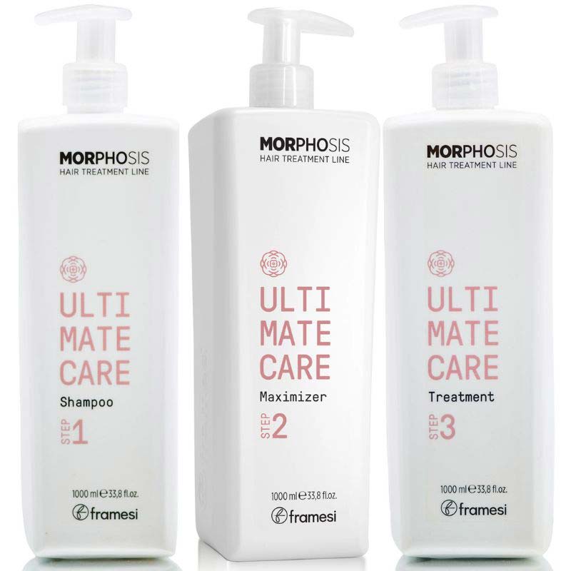 Bộ Phục Hồi Framesi Morphosis Ultimate Tái Tạo Cấu Trúc Tóc 1000ML