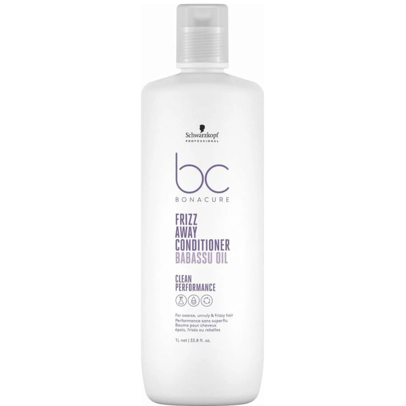 DẦU XẢ SCHWARZKOPF FRIZZ AWAY BABASSU OIL TÁI TẠO PHỤC HỒI TÓC 1000ML