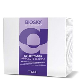Bột tẩy tím Tricol level 9 deco powder absolute blonde 500gr