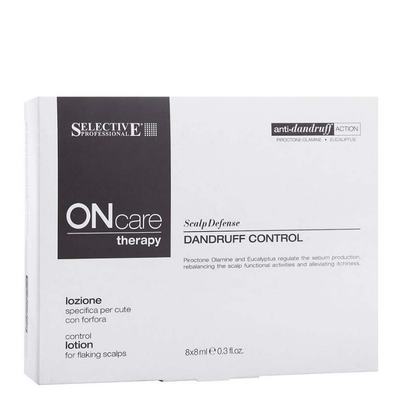 TINH DẦU HỖ TRỢ TRỊ GÀU DANDRUFF CONTROL LOTION SELECTIVE 8x8ML