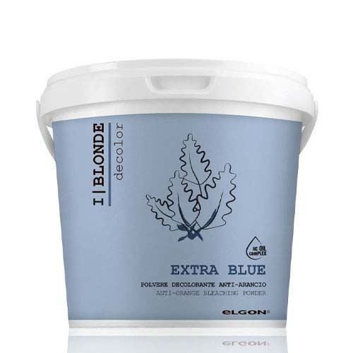 BỘT TẨY XANH ELGON BLONDE EXTRA BLUE KHỬ ÁNH SẮC CAM 500G