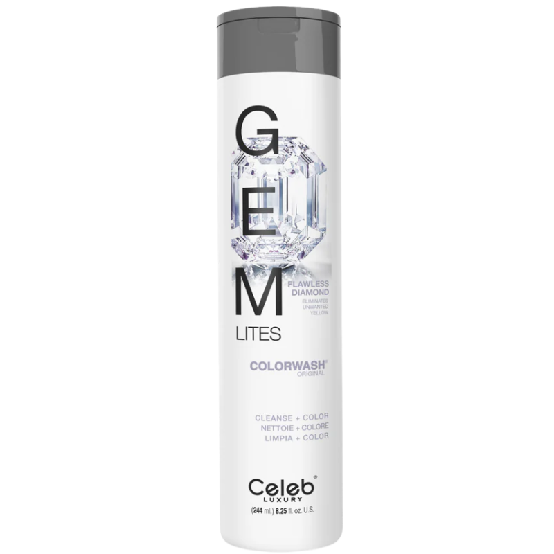 DẦU GỘI CELEB FLAWLESS DIAMOND KHỬ VÀNG CHO TÓC TẨY 244ML DẦU GỘI CELEB FLAWLESS DIAMOND KHỬ VÀNG CHO TÓC TẨY 244ML