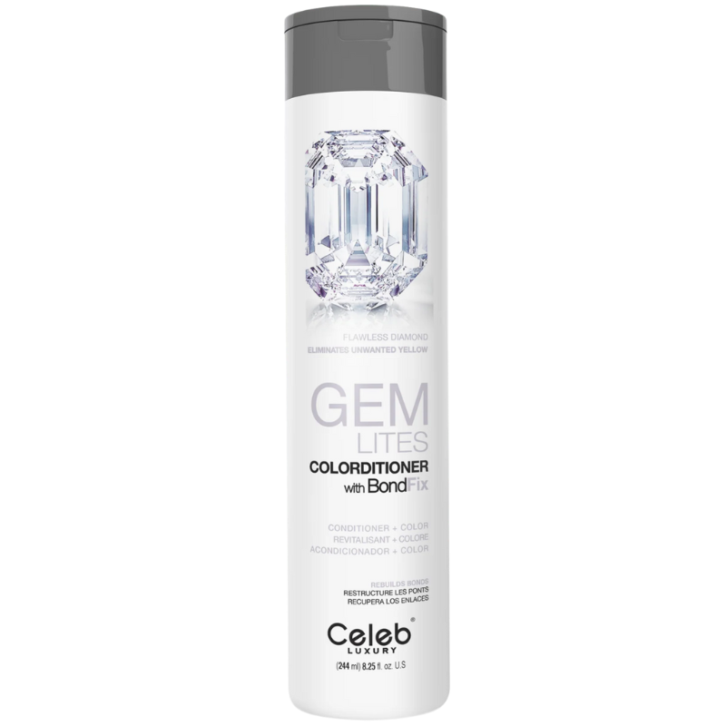 DẦU XẢ CELEB FLAWLESS DIAMOND KHỬ VÀNG CHO TÓC TẨY 244ML