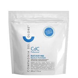 BỘT TẨY KHÔNG BỤI MÀU XANH DEL COLORE BLEACH POWDER DUST FREE BLUE 500G	