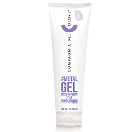 GEL TẠO KIỂU ĐỊNH HÌNH NHANH & BẢO VỆ TÓC DEL COLORE METAL GEL 200ML