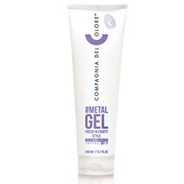 GEL TẠO KIỂU ĐỊNH HÌNH NHANH & BẢO VỆ TÓC DEL COLORE METAL GEL 200ML