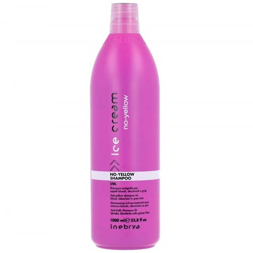 DẦU GỘI INEBRYA NO YELLOW KHỬ ẢNH VÀNG CHO TÓC BẠCH KIM 1000ML DẦU GỘI INEBRYA NO YELLOW KHỬ ẢNH VÀNG CHO TÓC BẠCH KIM 1000ML