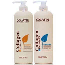 DẦU GỘI XÃ PHỤC HỒI TÓC HƯ TỔN COLATIN KERATIN 1000ML
