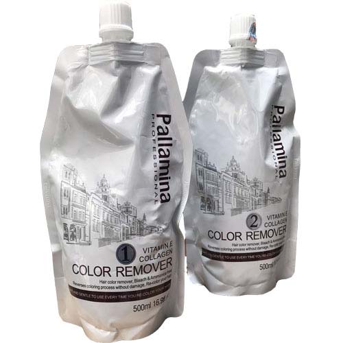 KEM BÓC MÀU NHUỘM PALLAMINA COLOR REMOVER HAIR 500ML KEM BÓC MÀU NHUỘM PALLAMINA COLOR REMOVER HAIR 500ML
