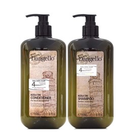 DẦU GỘI XẢ KERATIN DANGELLO SIÊU MƯỢT 500ML