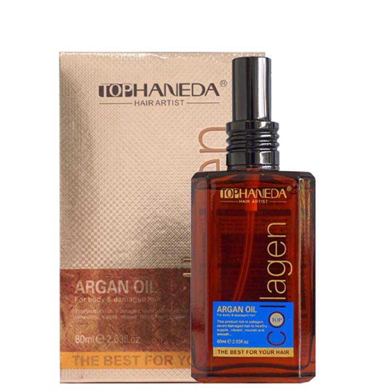 TINH DẦU DƯỠNG TÓC KHÔ YẾU HANEDA COLLAGEN ARGAN 60ML TINH DẦU DƯỠNG TÓC KHÔ YẾU HANEDA COLLAGEN ARGAN 60ML