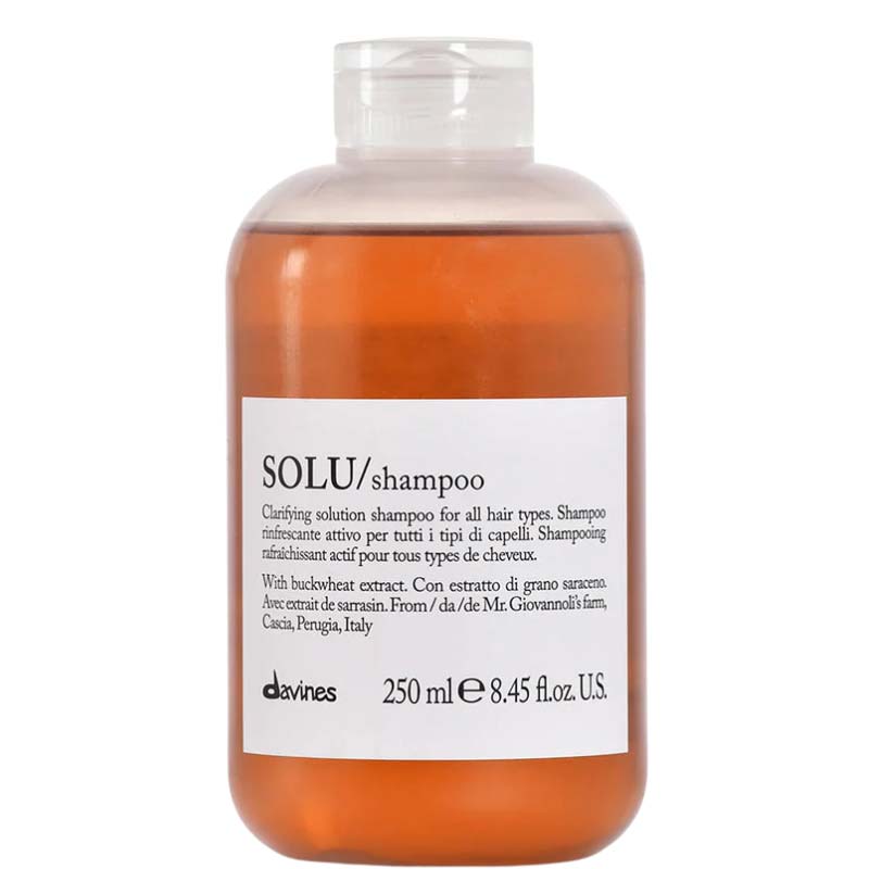 DẦU GỘI DAVINES SOLU GIÚP LOẠI BỎ CÁC CHẤT DƯ THỪA DÍNH TRÊN TÓC 250ML