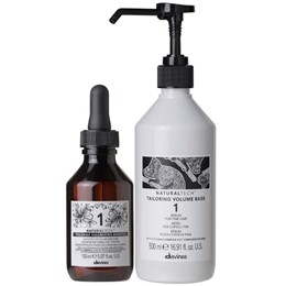 Bộ sản phẩm Davines hỗ trợ trị liệu dưỡng ẩm và tăng cường độ bóng cho tóc NaturalTech Tailoring Kit