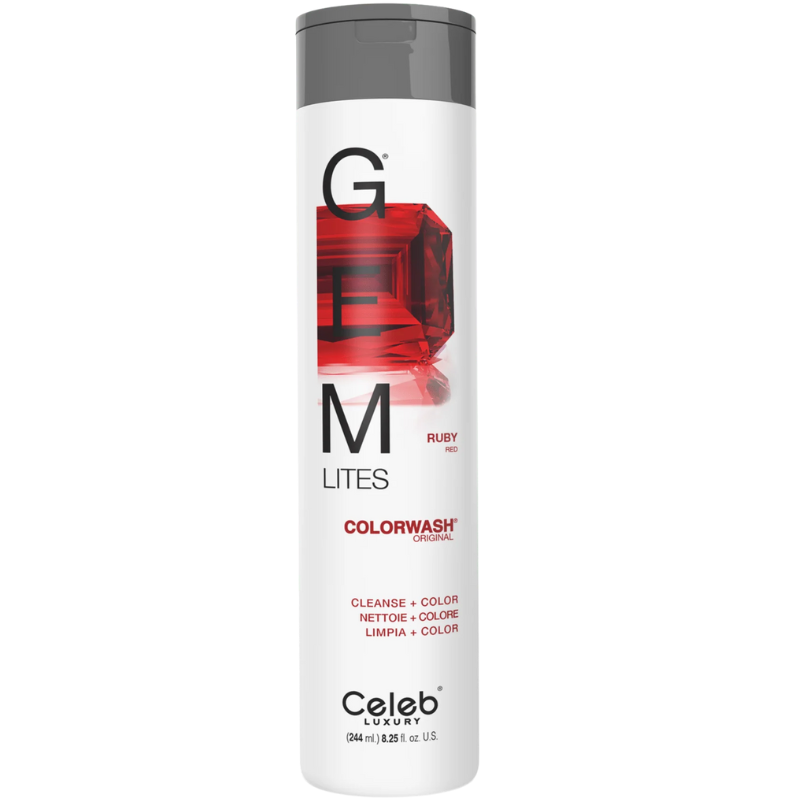 DẦU GỘI CELEB GEM LITES RUBY RED CHO TÓC NHUỘM ĐỎ 244ML