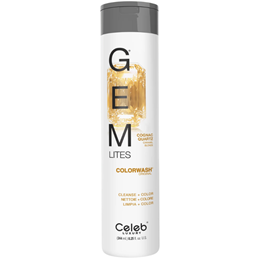 DẦU GỘI CELEB GEM LITES COGNAC QUARTZ DÀNH CHO TÓC MÀU NÂU VÀNG 244ML