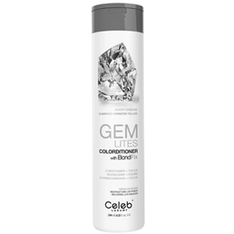 DẦU XẢ CELEB GEM LITES SILVERY DIAMOND DÀNH CHO TÓC KHÓI SÁNG 244ML