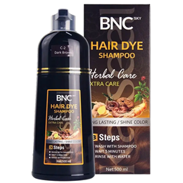 DẦU GỘI KARSEELL HAIR DYE PHỦ BẠC MÀU NÂU 500ML