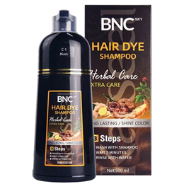 DẦU GỘI KARSEELL HAIR DYE PHỦ BẠC MÀU ĐEN 500ML