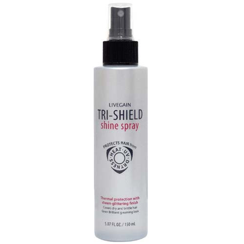 XỊT DƯỠNG BẢO VỆ VÀ NUÔI DƯỠNG TÓC LIVEGAIN TRI-SHIELD SHINE SPRAY 150ML