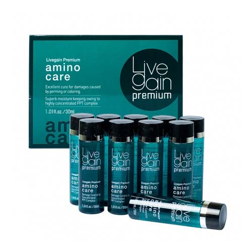 DẦU DƯỠNG & BẢO VỆ TÓC ĐA NĂNG LIVEGAIN PREMIUM AMINO CARE 10*30ML DẦU DƯỠNG & BẢO VỆ TÓC ĐA NĂNG LIVEGAIN PREMIUM AMINO CARE 10*30ML
