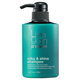 DẦU GỘI DƯỠNG MÀU NƯỚC HOA LIVEGAIN PREMIUM SILKY & SHINE 450ML