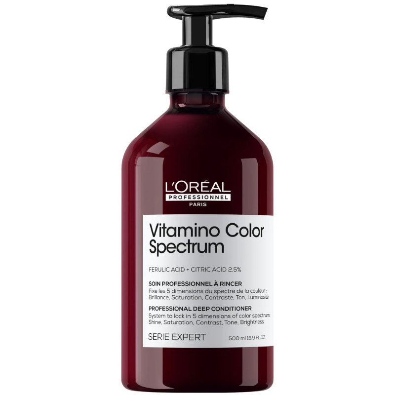 Dầu gội L'oreal khoá màu nhuộm 5 tác động vitamino color spectrum 500ml