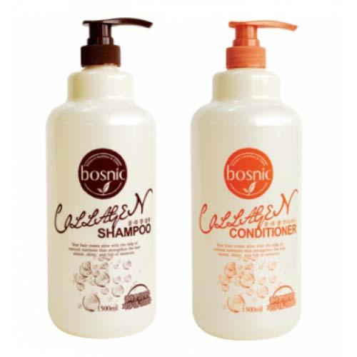 CẶP DẦU GỘI XÃ CAO CẤP COLLAGEN SHAMPOO BOSNIC 1500ML