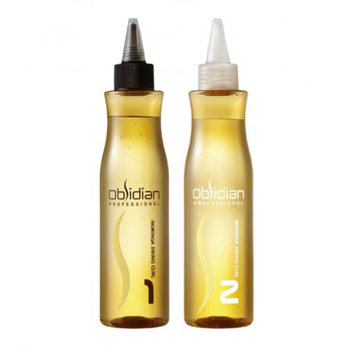 THUỐC UỐN HỒI SINH TÓC NÁT OBISIDIAN - MORINGA SWING CURL 250ML