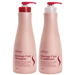 DẦU GỘI XẢ TÁI TẠO TÓC HƯ TỔN DAMAGE CARE OBSIDIAN 1000ML
