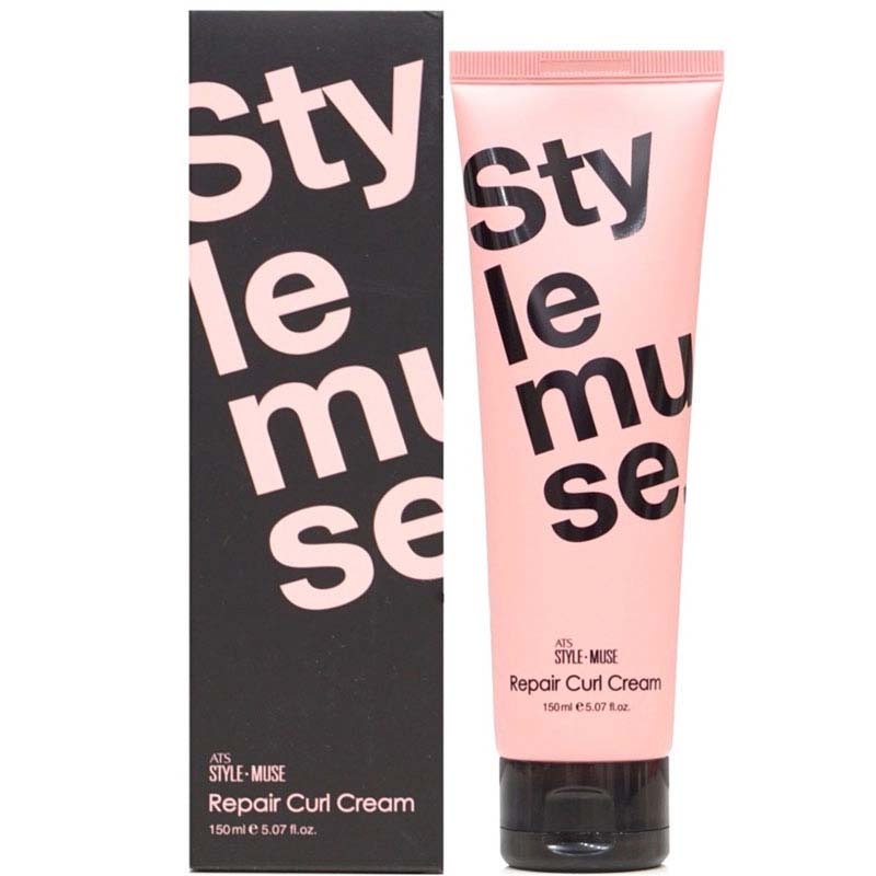 KEM TẠO KIỂU TÓC UỐN ATS STYLEMUSE REPAIR CURL CREAM 150ML