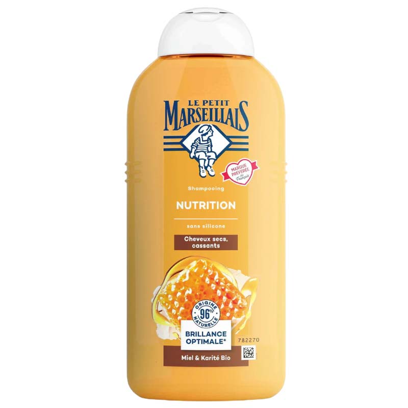 Dầu gội Le Petit Marseillais 96% hữu cơ chiết xuất mật ong và hạt mỡ 300ml