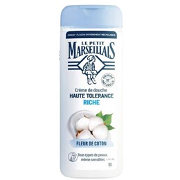 Sữa tắm Le Petit Marseillais 98% hữu cơ hoa bông 400ml
