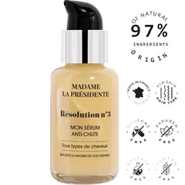 Serum hỗ trợ trị rụng tóc Résolution N°3 Madame La Presente 50ml
