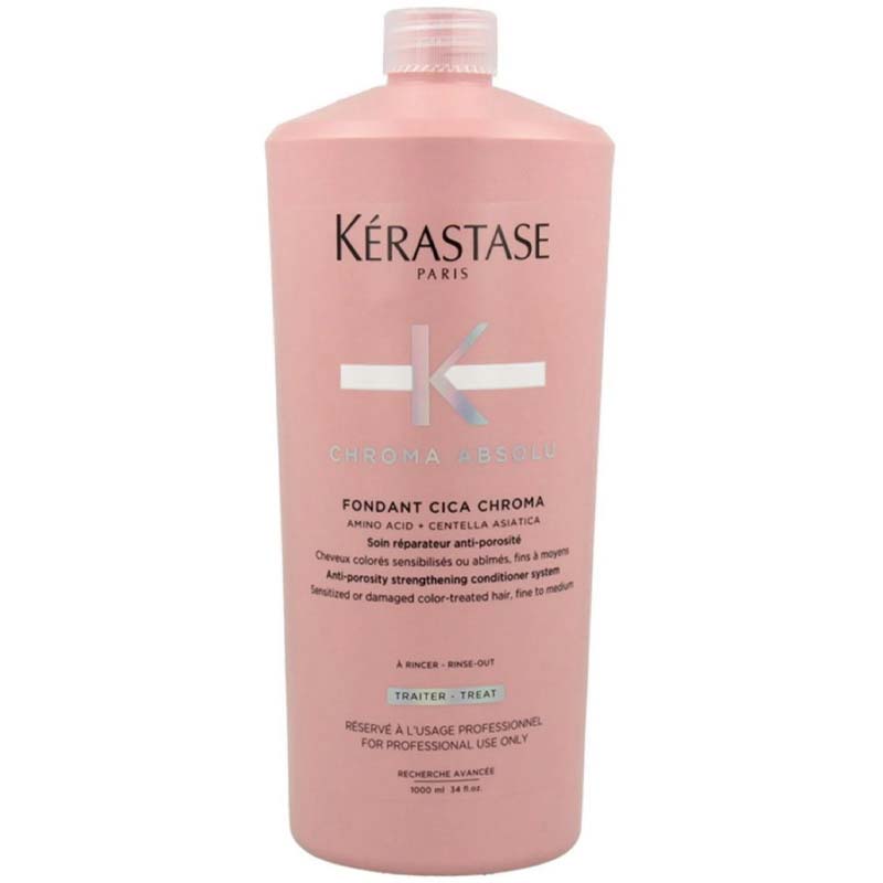 DẦU XẢ KERASTASE BẢO VỆ VÀ PHỤC HỒI TÓC NHUỘM FONDANT CHROMA ABSOLU 1000ML