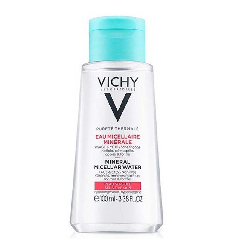 NƯỚC TẨY TRANG VICHY GIÀU KHOÁNG CHẤT CHO DA NHẠY CẢM PURETE THERMALE MINERAL MICELLAR WATER 100ML